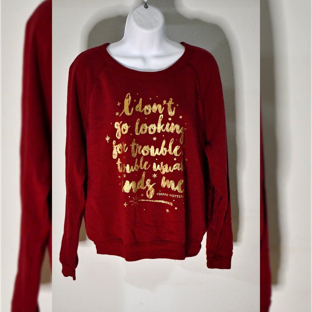 Women's Maroon Harry Potter Sweater